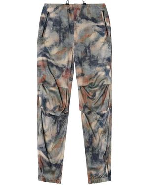 DIESEL Pantalon Évasé Court - Grey
