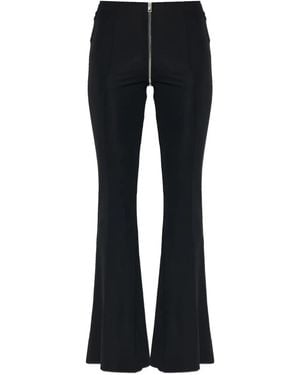 Alexander Wang ジップディテール フレアパンツ - ブラック