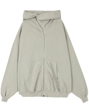 Rick Owens Mountain Hun Hoodie - White