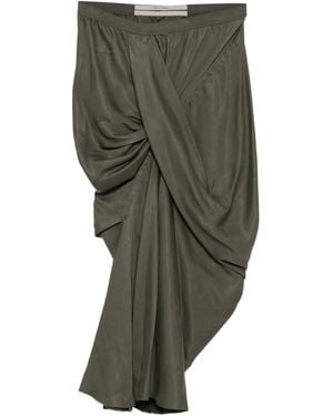 Rick Owens キュプラスカート - グリーン