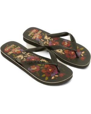 FARM Rio Havaianas Rococo Flowers Havaianas - Black