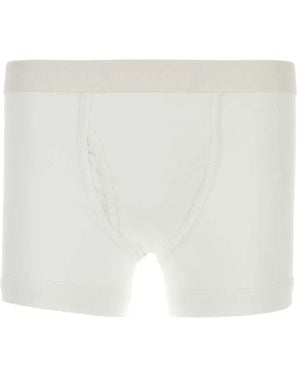Tom Ford Bóxeres Con Logo En La Cinturilla - Blanco