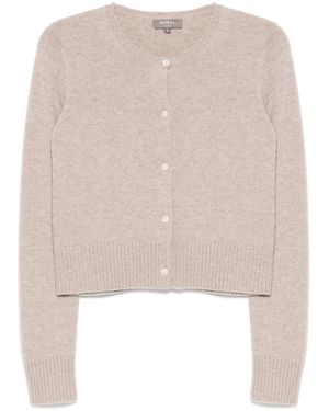 N.Peal Cashmere チャンキー カーディガン - ナチュラル