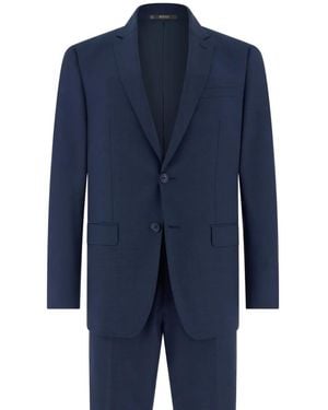 BOGGI Micro Patterned Suit - Blue