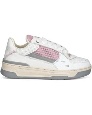 Filling Pieces Cruiser Stride Perforated Mesh Panel Trainers - White