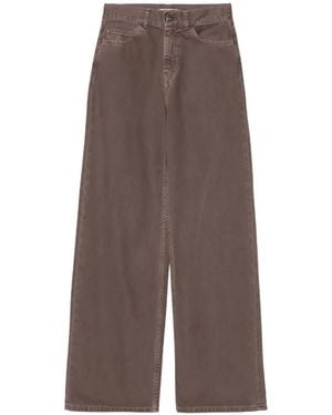 Carhartt Jane Wide-Leg Jeans - Brown