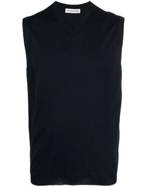 GOES BOTANICAL Sleeveless Knitted Jumper - Blue