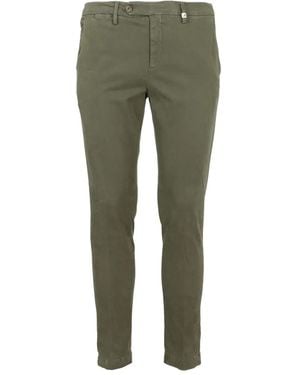 Myths Slim-Fit Chinos - Green