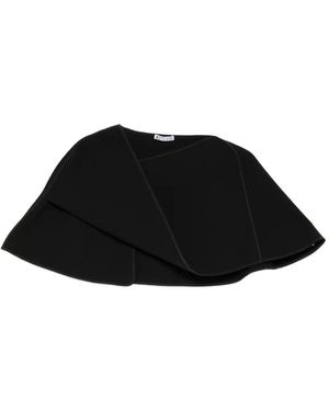 Maticevski Vailed Cape - Black