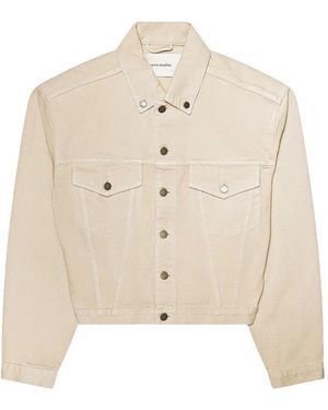 Entire studios Klassische Jeansjacke - Natur