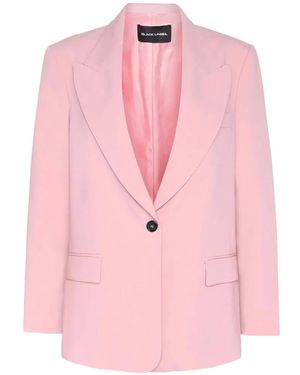 Ralph Lauren Peak-Lapel Single-Breasted Blazer - Pink