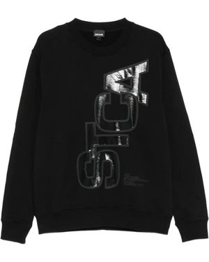 Just Cavalli Logo-Motif Sweatshirt - Black