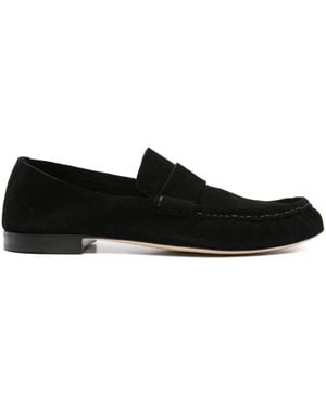 The Row Suède Loafers - Zwart