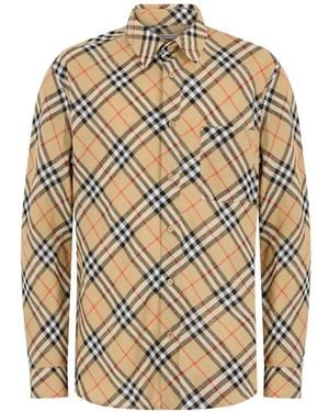 Burberry Camicia Roland - Neutro