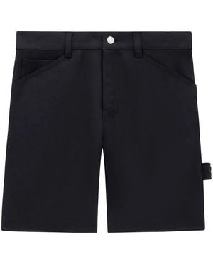 Courreges Twill Bermuda Shorts - Blue