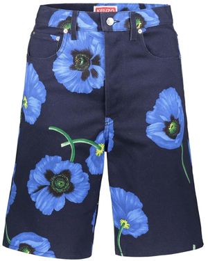 KENZO デニムショーツ - ブルー