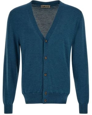 SUNHOUSE Alberto Cardigan - Blue