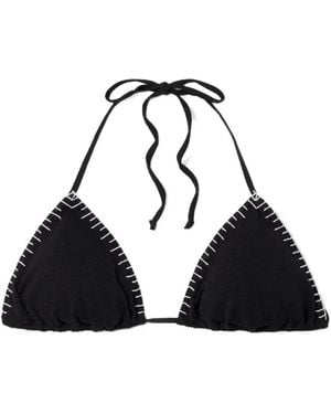 Marysia Swim Sole Triangle Bikini Top - Black