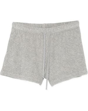 Suzie Kondi Drawstring-Fastening Shorts - Grey