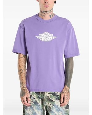 Nike T-Shirt Con Stampa - Viola