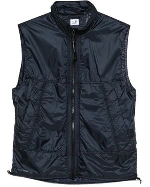 C.P. Company Zip-Up Sleeveless Gilet - Blue