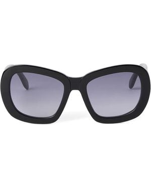 Palm Angels Occhiali Da Sole Tondi Moon - Blu