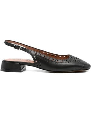 Bibi Lou Alama Cutout Court Shoes - Black