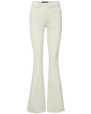Veronica Beard Jeans Svasati Beverly - Bianco