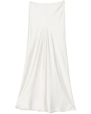 Norma Kamali Elephant Bias Broek - Wit