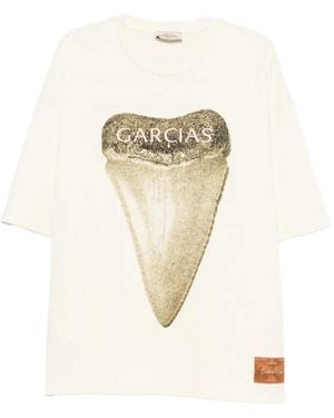 Garcia Camiseta Con Estampado Gráfico - Blanco