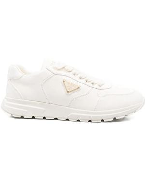 Prada Prax 2.0 Logo-Plaque Trainers - White