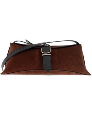 Paul Smith Buckle-Detail Crossbody Bag - Brown