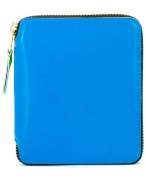 Comme des Garçons All-around Zip Wallet - Blue