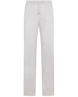 Malo Drawstring Trousers - White