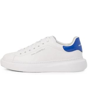 KARL LAGERFELD Kore Leather Sneakers - White