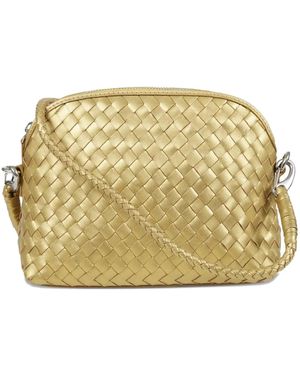 Dragon Diffusion Chunky Fellini woven cross body bag - Natur
