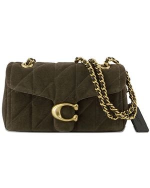 COACH Tabby 20 Quilted Shoulder Bag - Green