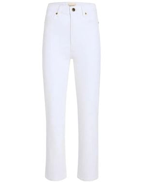 KHAITE Abigail Stretch Jeans - White