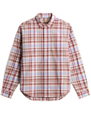 Woolrich Chemise En Coton À Carreaux - Red