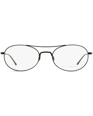 Donna Karan 1001 Oval-Frame Glasses - Black