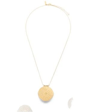 Mya Bay Diwali Empreinte Necklace - White