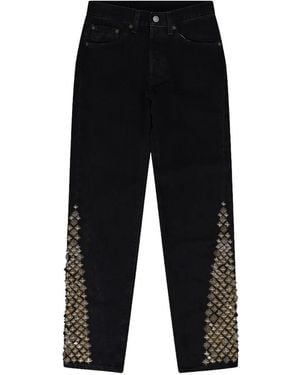 DENIM TEARS 501 Studded Jeans - Black