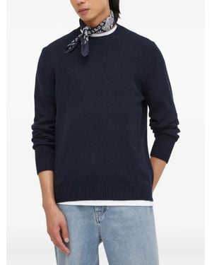 Samsøe & Samsøe Jersey con cuello redondo - Azul