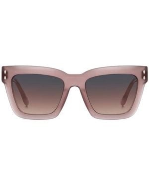 Isabel Marant Carmy Square-Frame Sunglasses - Pink
