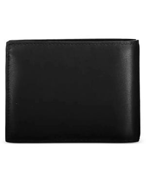 Calvin Klein Bi-Fold Leather Wallet - Black