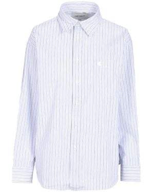 Carhartt Keene Striped Shirt - White