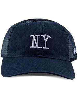 Stussy New York Chapter Embroidered Cap - Blue