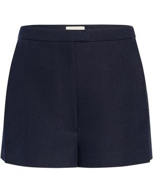 KHAITE Short Blane - Bleu