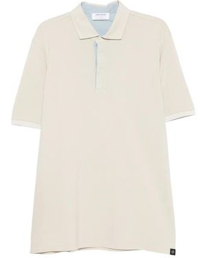 Gran Sasso Short-Sleeve Polo Shirt - White