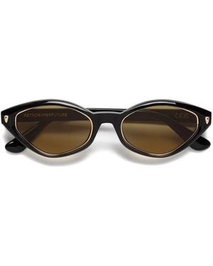 Retrosuperfuture Echo Cat-Eye Sunglasses - Black
